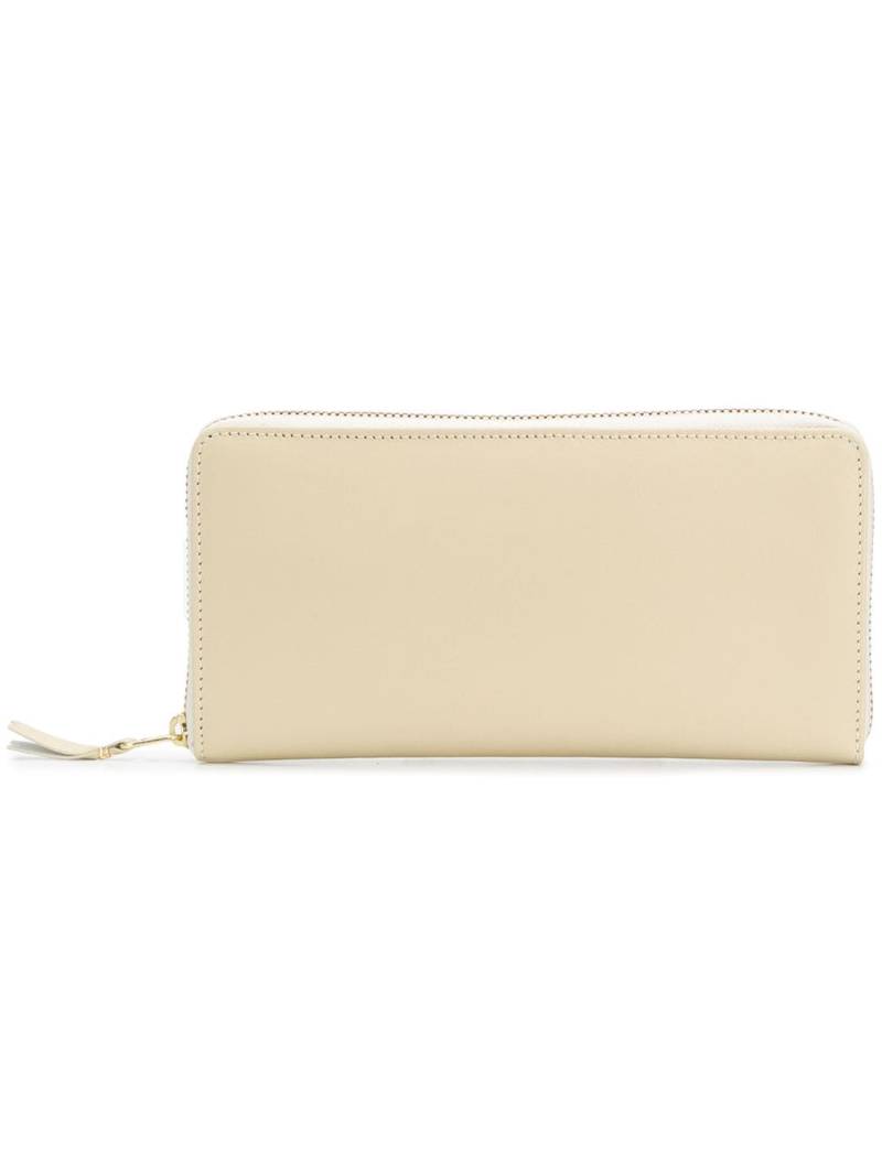 Comme Des Garçons Wallet zip-around leather wallet - Neutrals von Comme Des Garçons Wallet