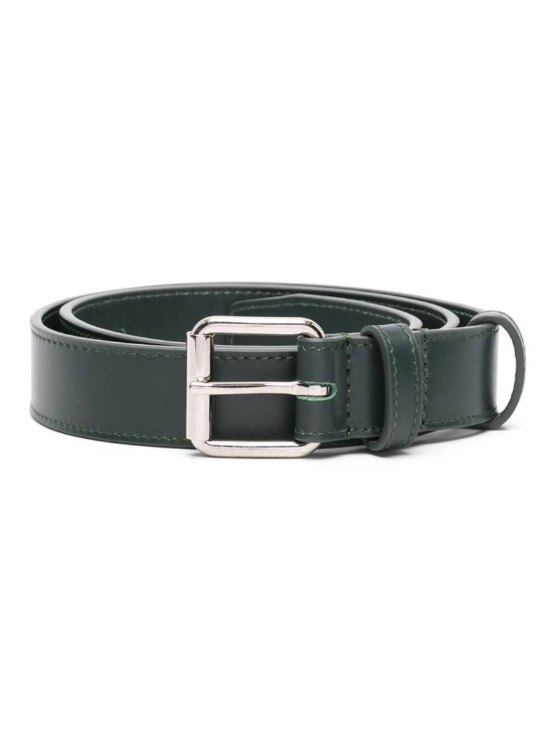 Comme Des Garçons Wallet buckle-fastening leather belt - Green von Comme Des Garçons Wallet