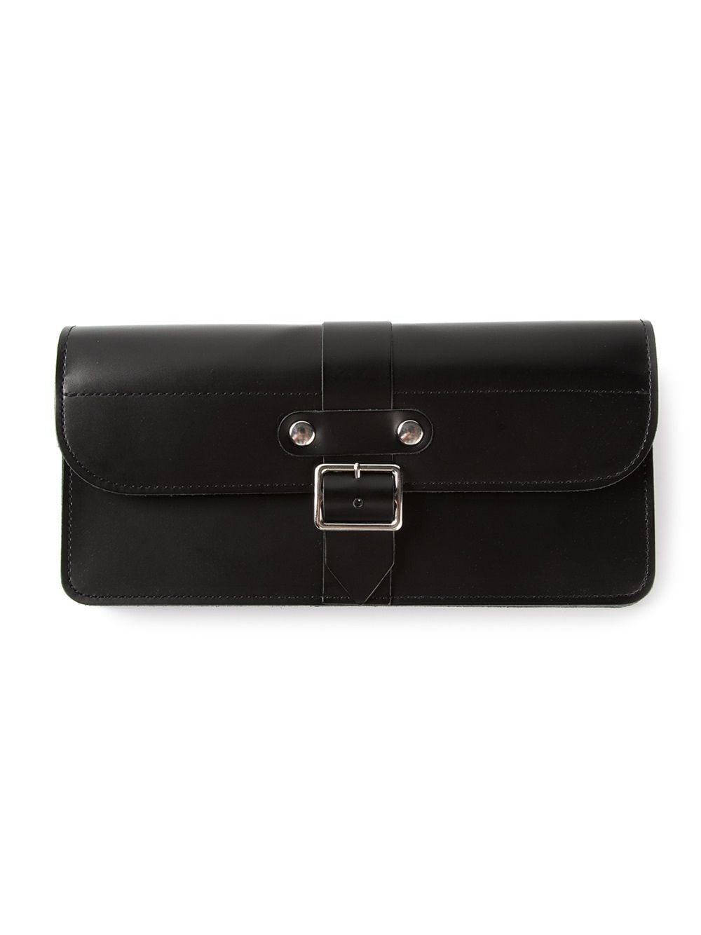 Comme Des Garçons Wallet buckled leather wallet - Black von Comme Des Garçons Wallet