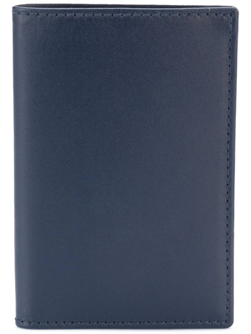 Comme Des Garçons Wallet classic billfold wallet - Blue von Comme Des Garçons Wallet