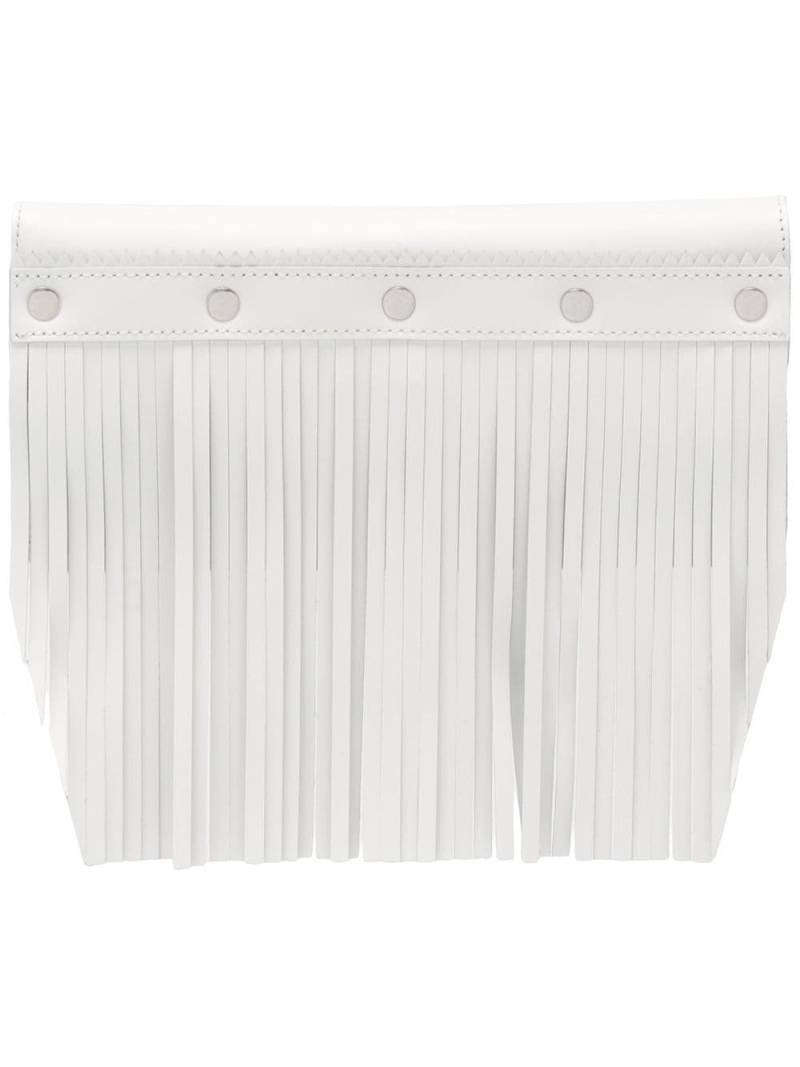 Comme Des Garçons Wallet fringed wallet - White von Comme Des Garçons Wallet