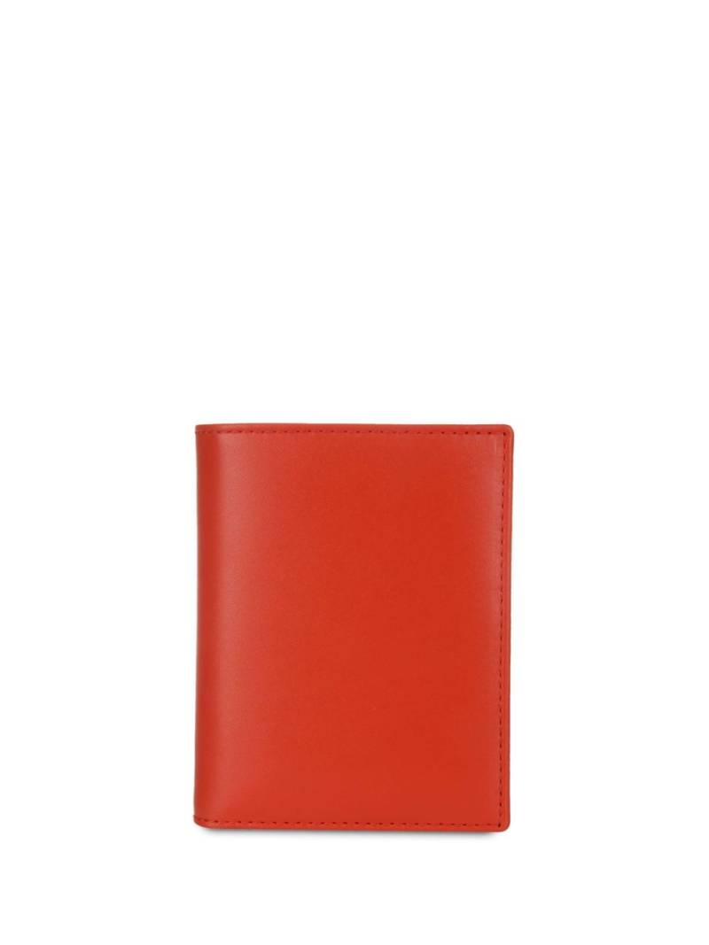 Comme Des Garçons Wallet leather bifold wallet - Orange von Comme Des Garçons Wallet