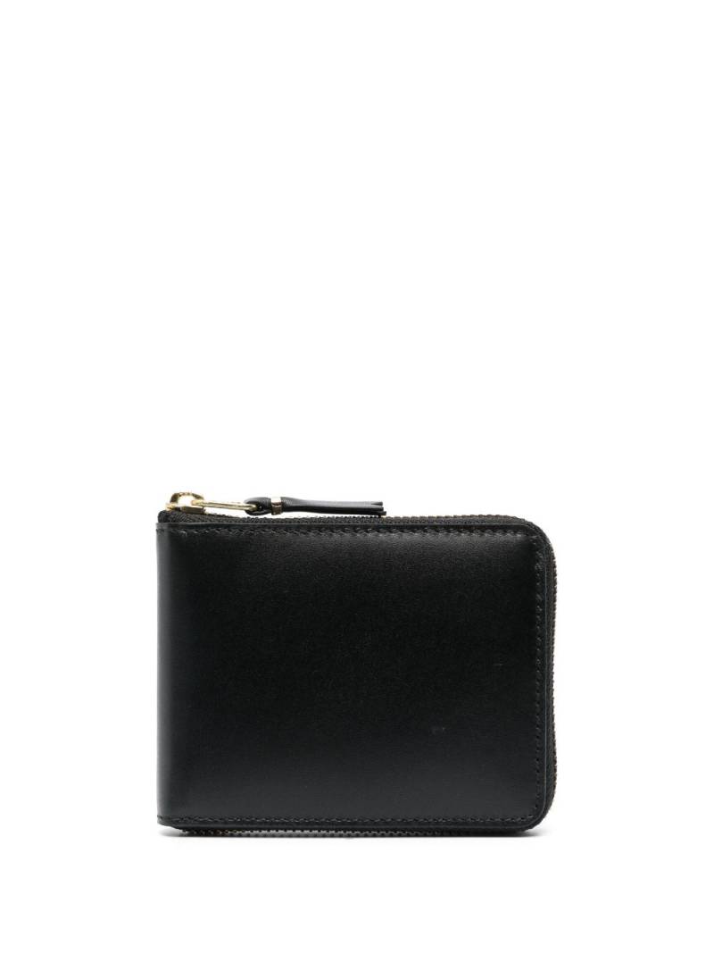 Comme Des Garçons Wallet leather zip-around wallet - Black von Comme Des Garçons Wallet