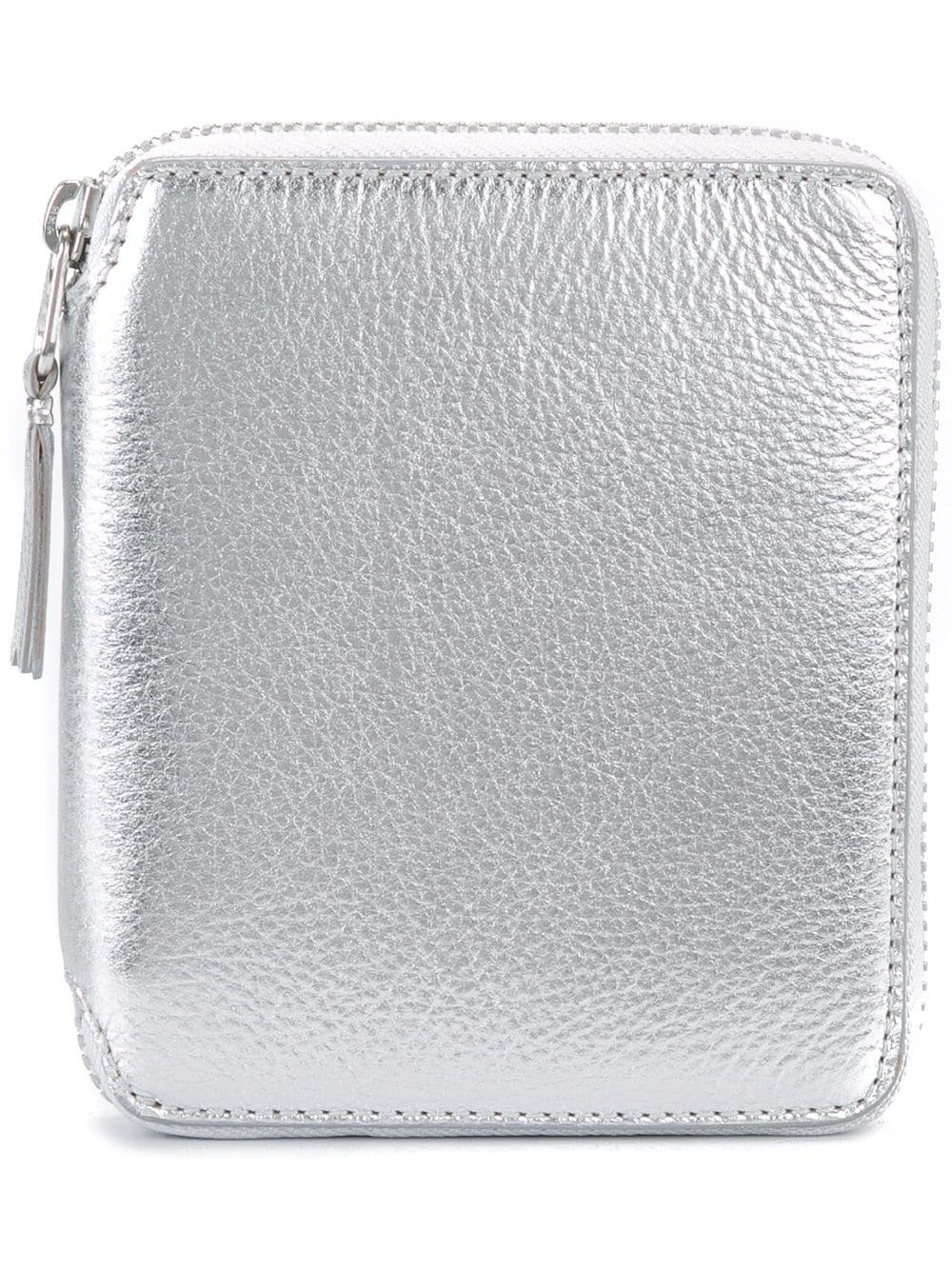 Comme Des Garçons Wallet metallic zip wallet von Comme Des Garçons Wallet