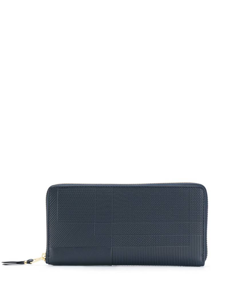 Comme Des Garçons Wallet navy blue line wallte von Comme Des Garçons Wallet