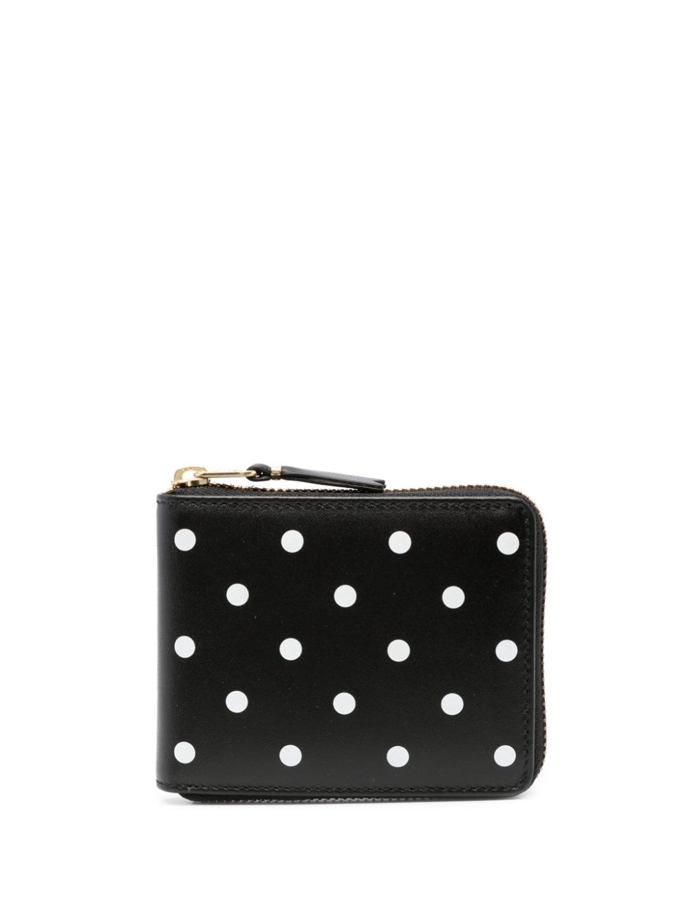 Comme Des Garçons Wallet polka dot printed wallet - Black von Comme Des Garçons Wallet