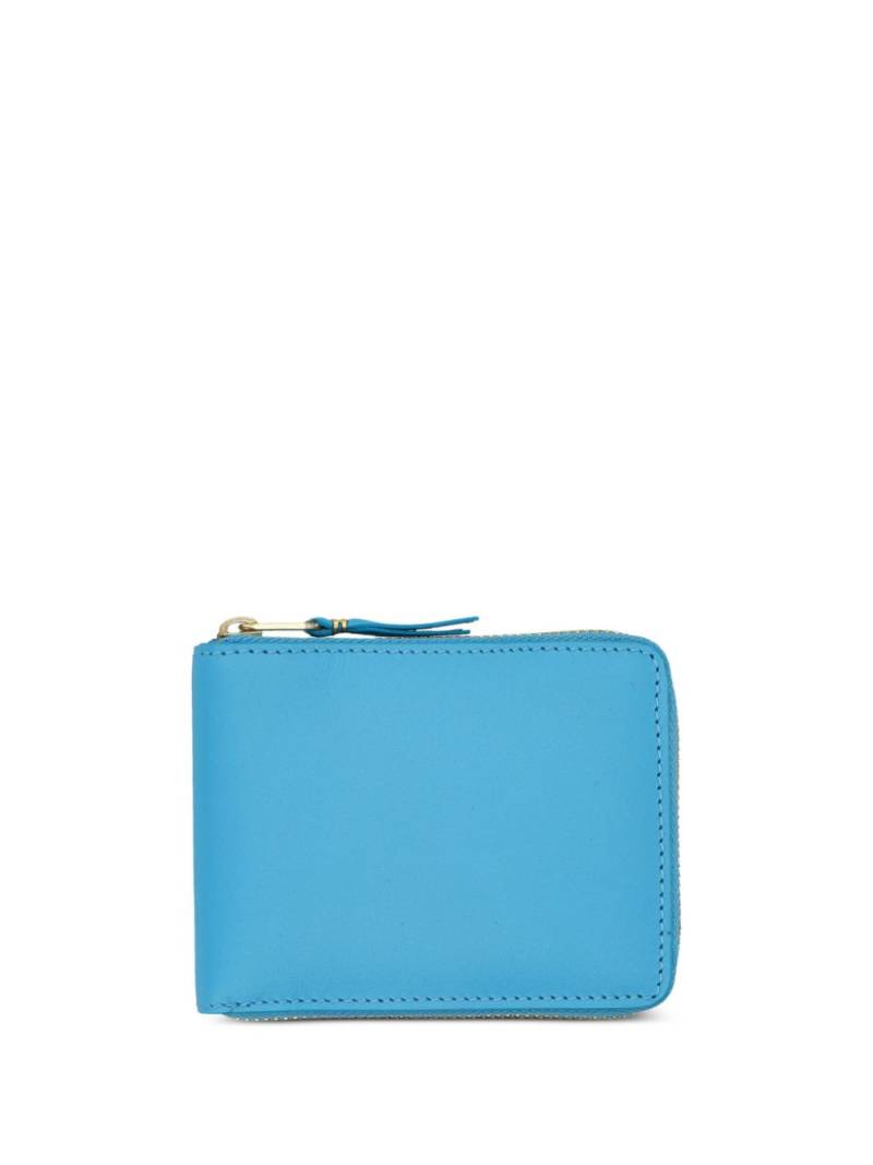 Comme Des Garçons Wallet small leather wallet - Blue von Comme Des Garçons Wallet