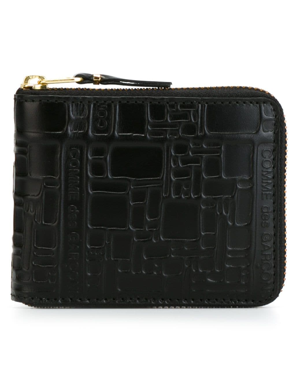 Comme Des Garçons Wallet zip around wallet - Black von Comme Des Garçons Wallet