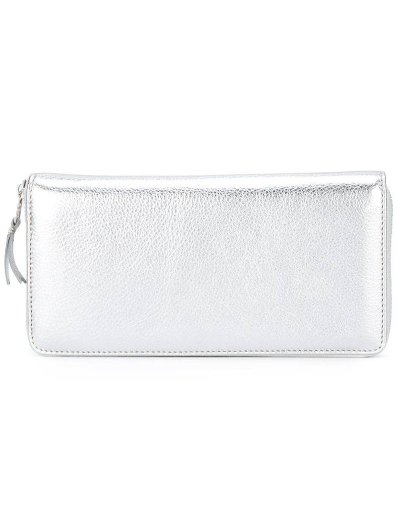 Comme Des Garçons Wallet zip around wallet - Metallic von Comme Des Garçons Wallet