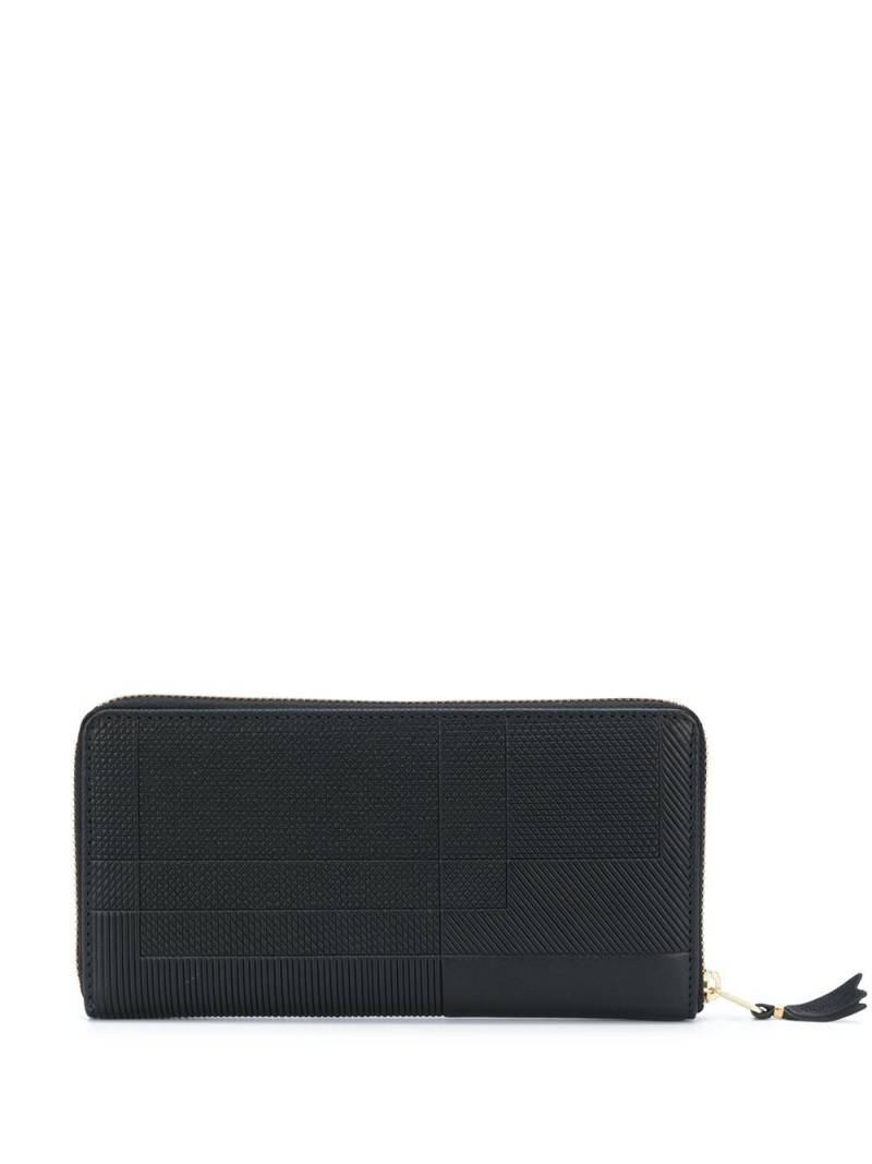 Comme Des Garçons Wallet zipped continental wallet - Black von Comme Des Garçons Wallet