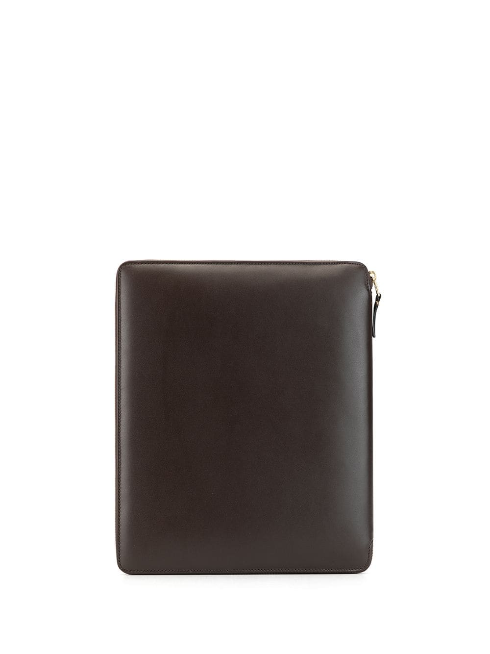 Comme Des Garçons Wallet leather laptop case - Brown von Comme Des Garçons Wallet