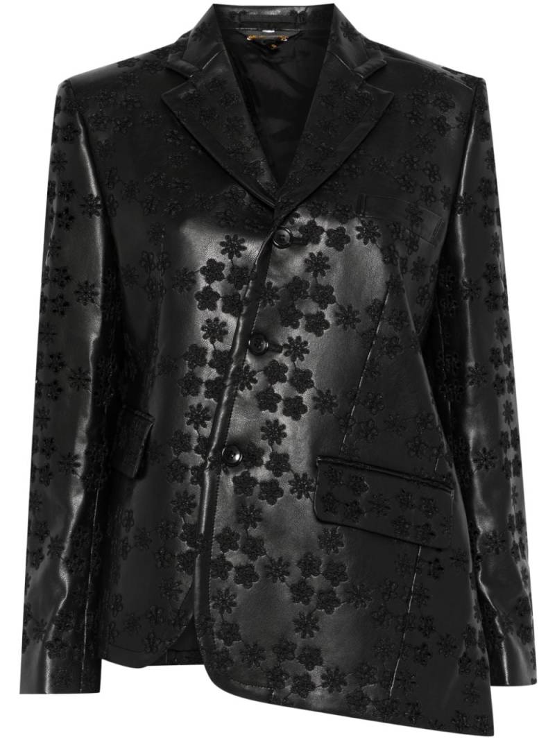 Comme Des Garçons asymmetric blazer - Black von Comme Des Garçons