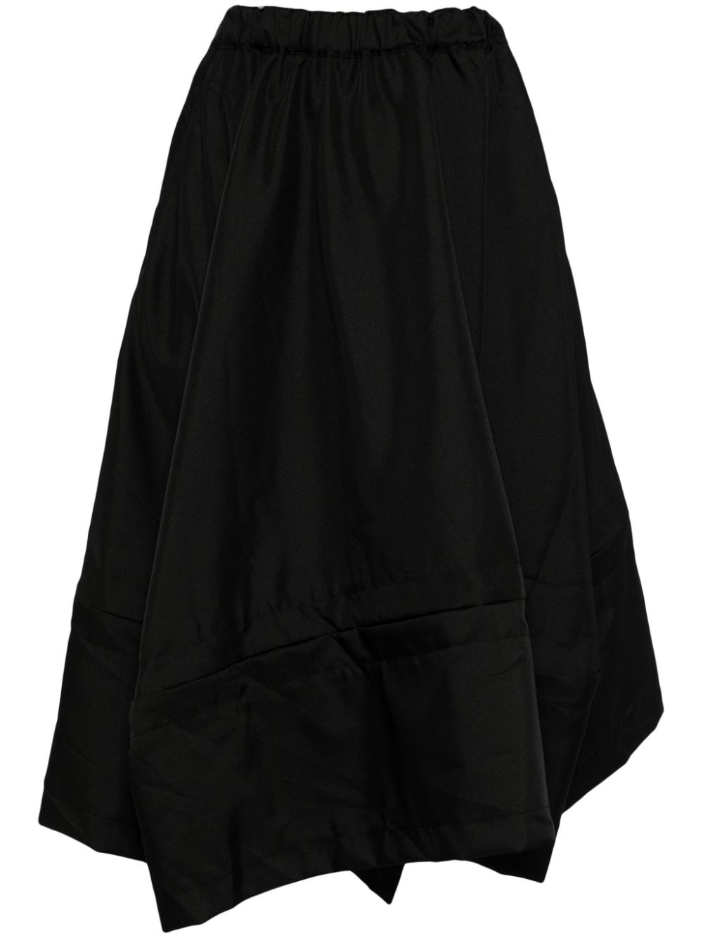 Comme Des Garçons asymmetric design double breast skirt - Black von Comme Des Garçons