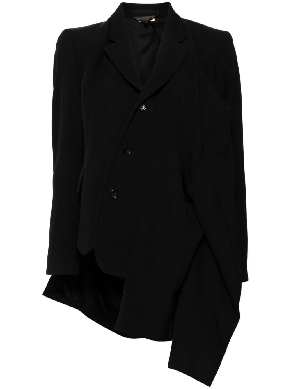 Comme Des Garçons asymmetric sleeve suit - Black von Comme Des Garçons