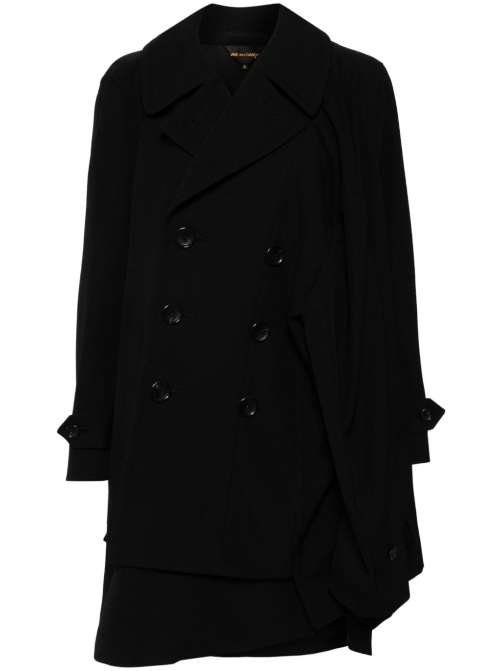 Comme Des Garçons asymmetric sleeve suit - Black von Comme Des Garçons