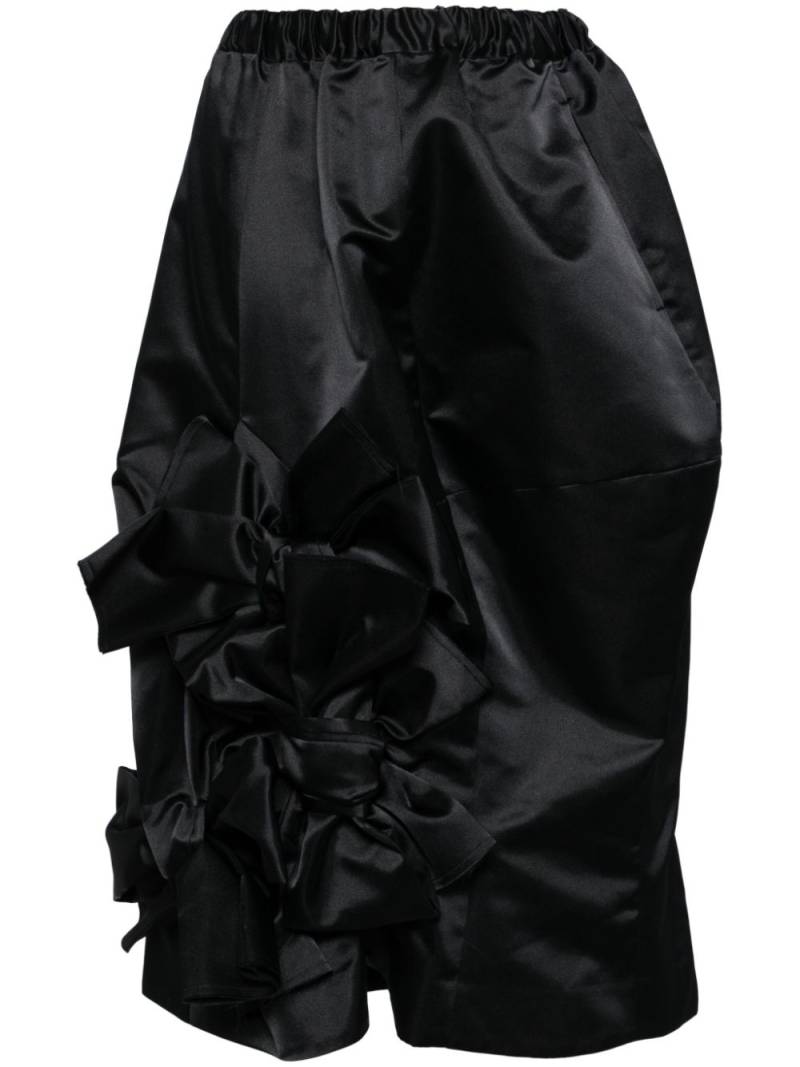 Comme Des Garçons bow skirt - Black von Comme Des Garçons