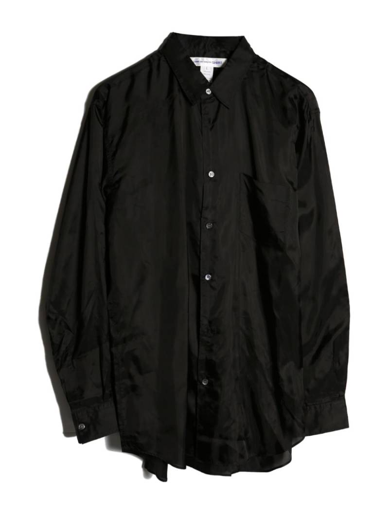 Comme Des Garçons Shirt chest-pocket long-sleeve shirt - Black von Comme Des Garçons Shirt