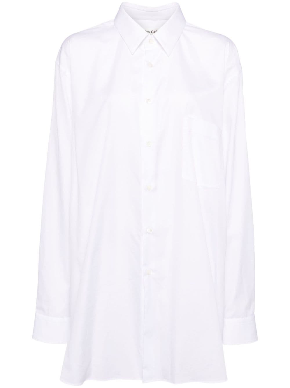 Comme Des Garçons cotton shirt - White von Comme Des Garçons