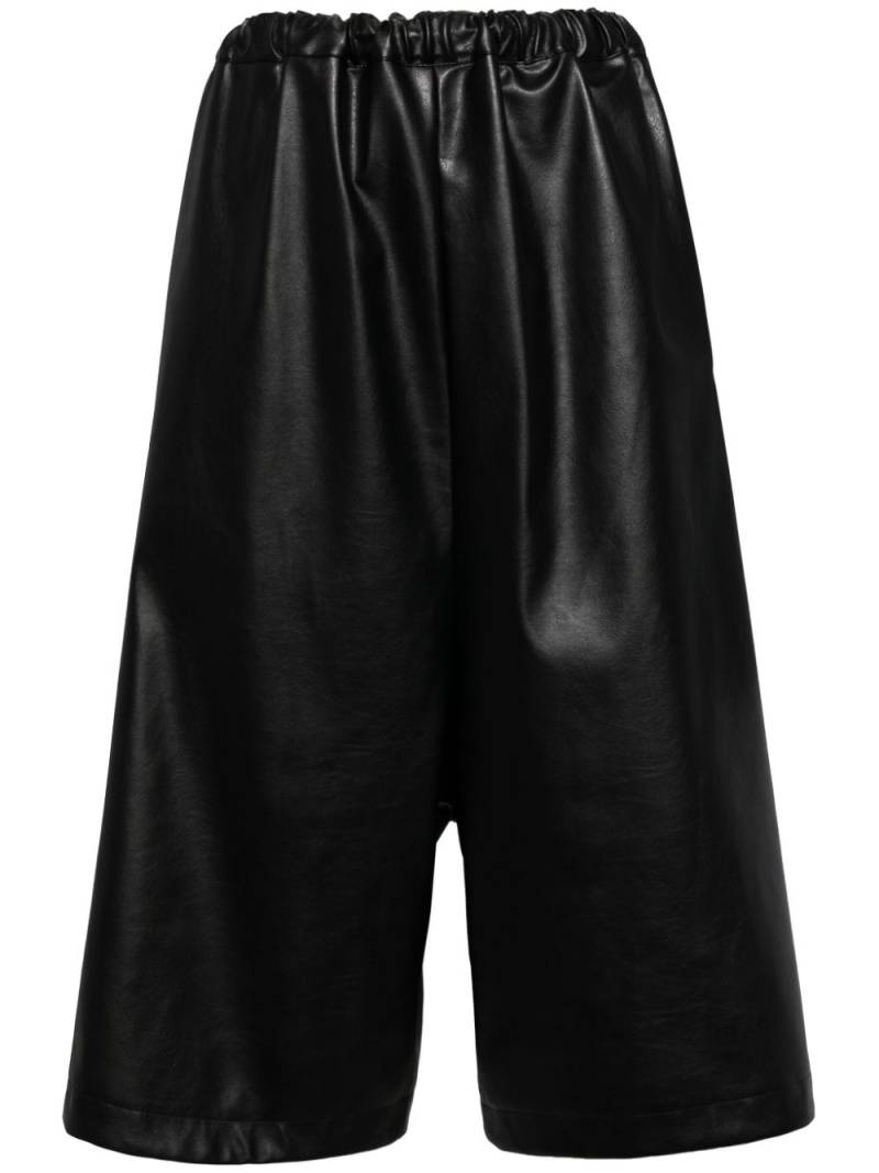 Comme Des Garçons drop-crotch straight-leg trousers - Black von Comme Des Garçons