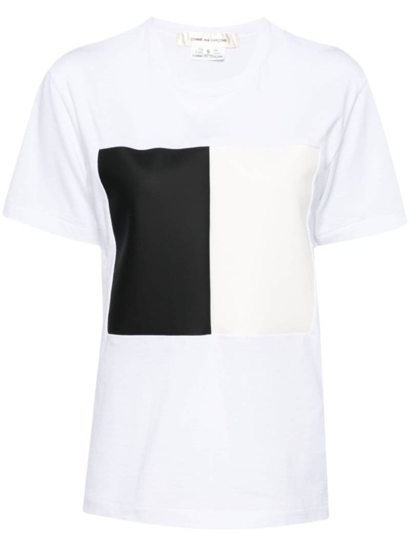 Comme Des Garçons graphic print short sleeve T-shirt - White von Comme Des Garçons