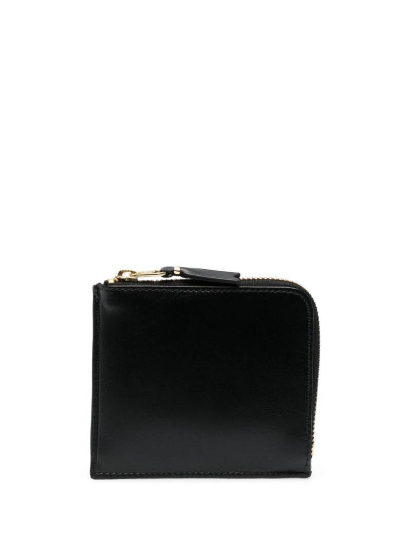 Comme Des Garçons Wallet leather zipped wallet - Black von Comme Des Garçons Wallet