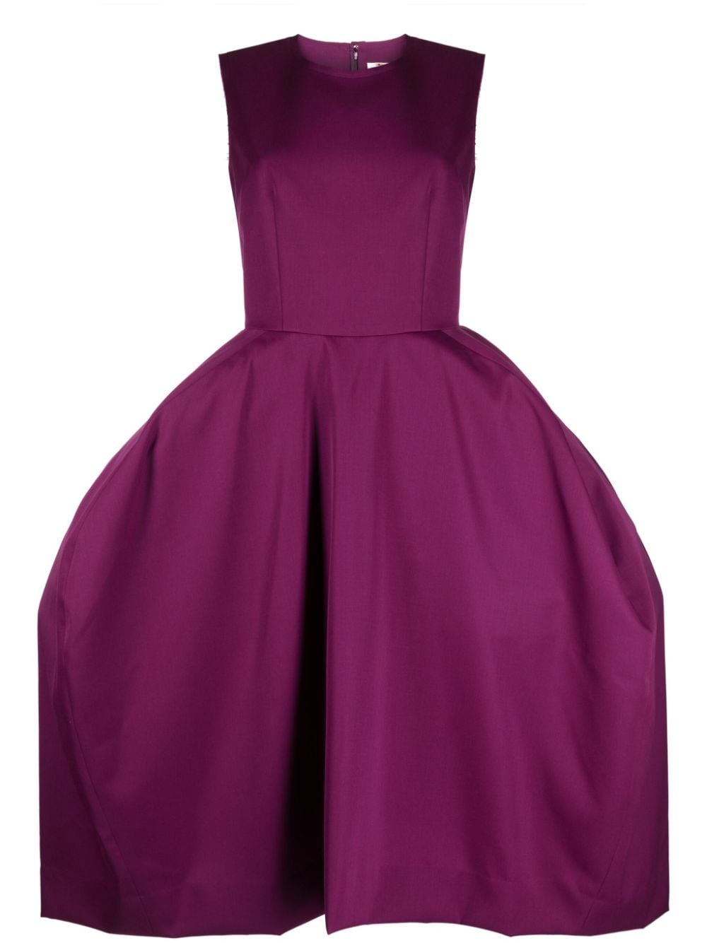 Comme Des Garçons puffball sleeveless midi dress - Purple von Comme Des Garçons