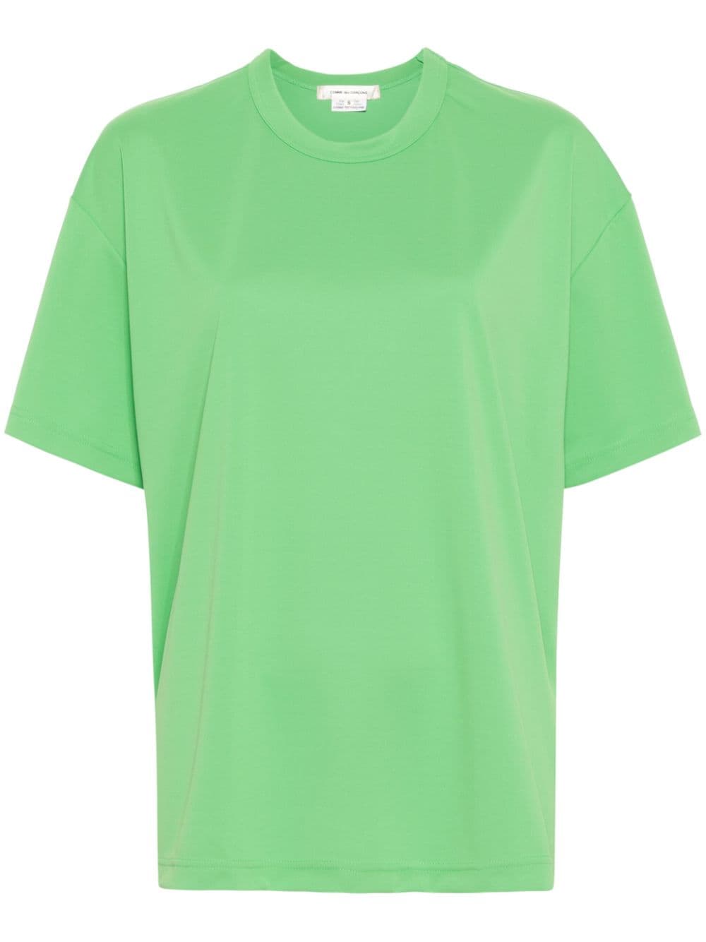 Comme Des Garçons tonal-stitching short-sleeve t-shirt - Green von Comme Des Garçons