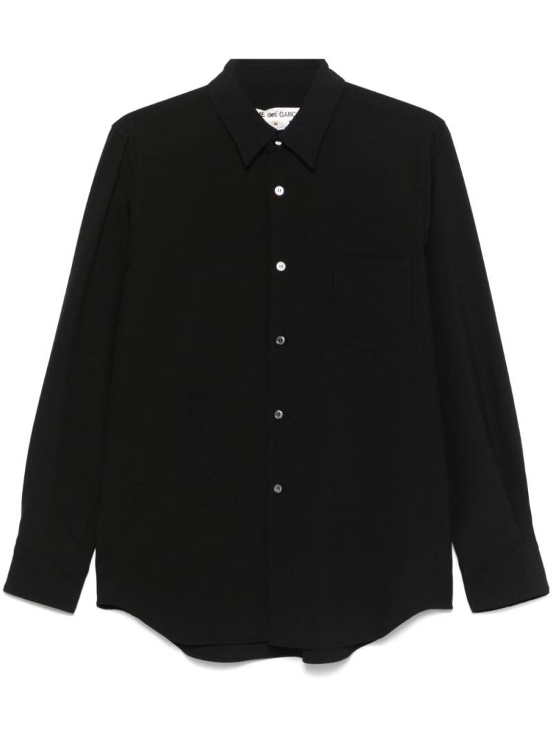 Comme Des Garçons wool shirt - Black von Comme Des Garçons