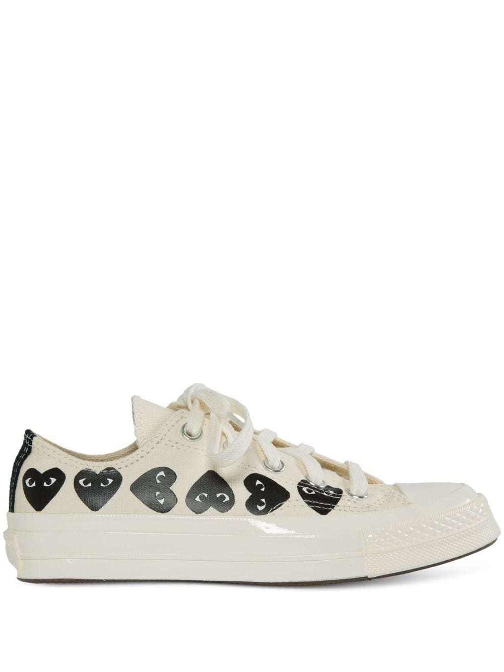 Comme Des Garçons x Converse Play sneakers - Neutrals von Comme Des Garçons