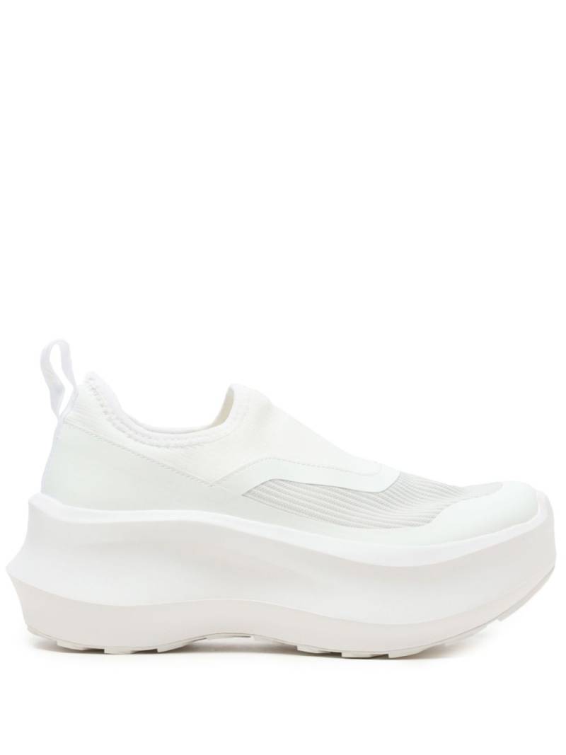 Comme Des Garçons x Salomon platform sneakers - White von Comme Des Garçons