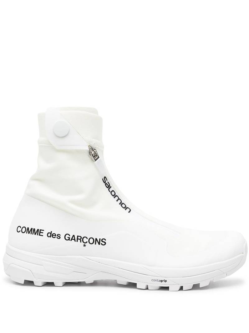 Comme Des Garçons x Salomon sock-style sneakers - White von Comme Des Garçons