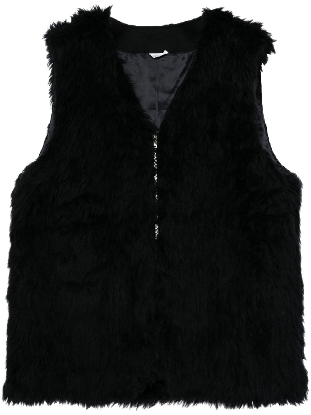 Comme des Garçons Homme Deux artificial leather gilets - Black von Comme des Garçons Homme Deux