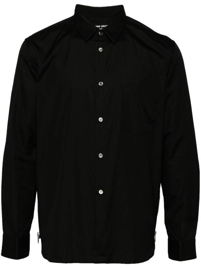 Comme des Garçons Homme Deux cotton shirt - Black von Comme des Garçons Homme Deux