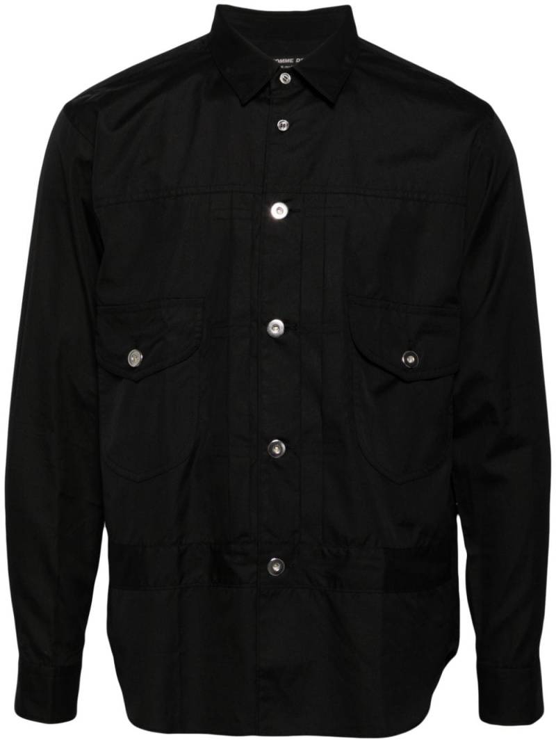 Comme des Garçons Homme Deux cotton shirt - Black von Comme des Garçons Homme Deux