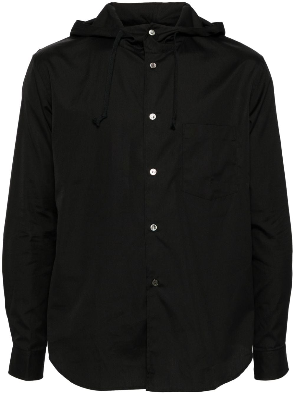 Comme des Garçons Homme Deux hooded shirt - Black von Comme des Garçons Homme Deux