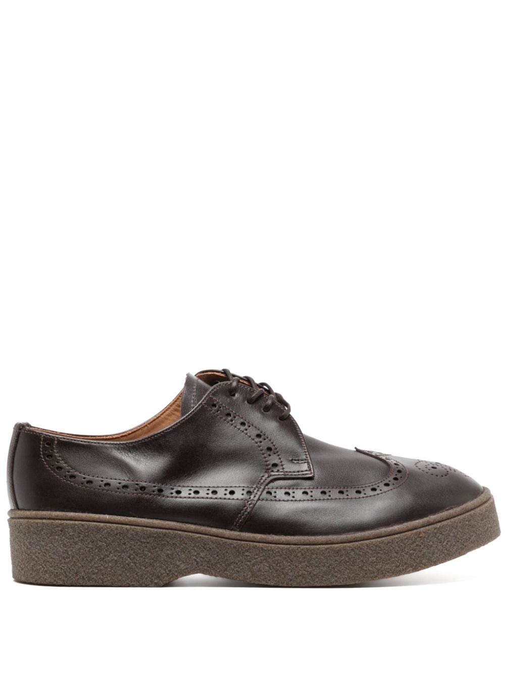 Comme des Garçons Homme Deux leather oxford brogues - Brown von Comme des Garçons Homme Deux