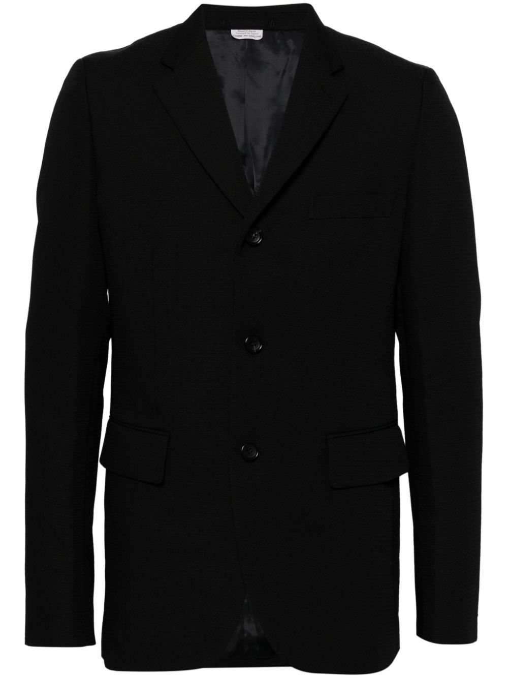 Comme des Garçons Homme Deux single-breasted blazer - Black von Comme des Garçons Homme Deux