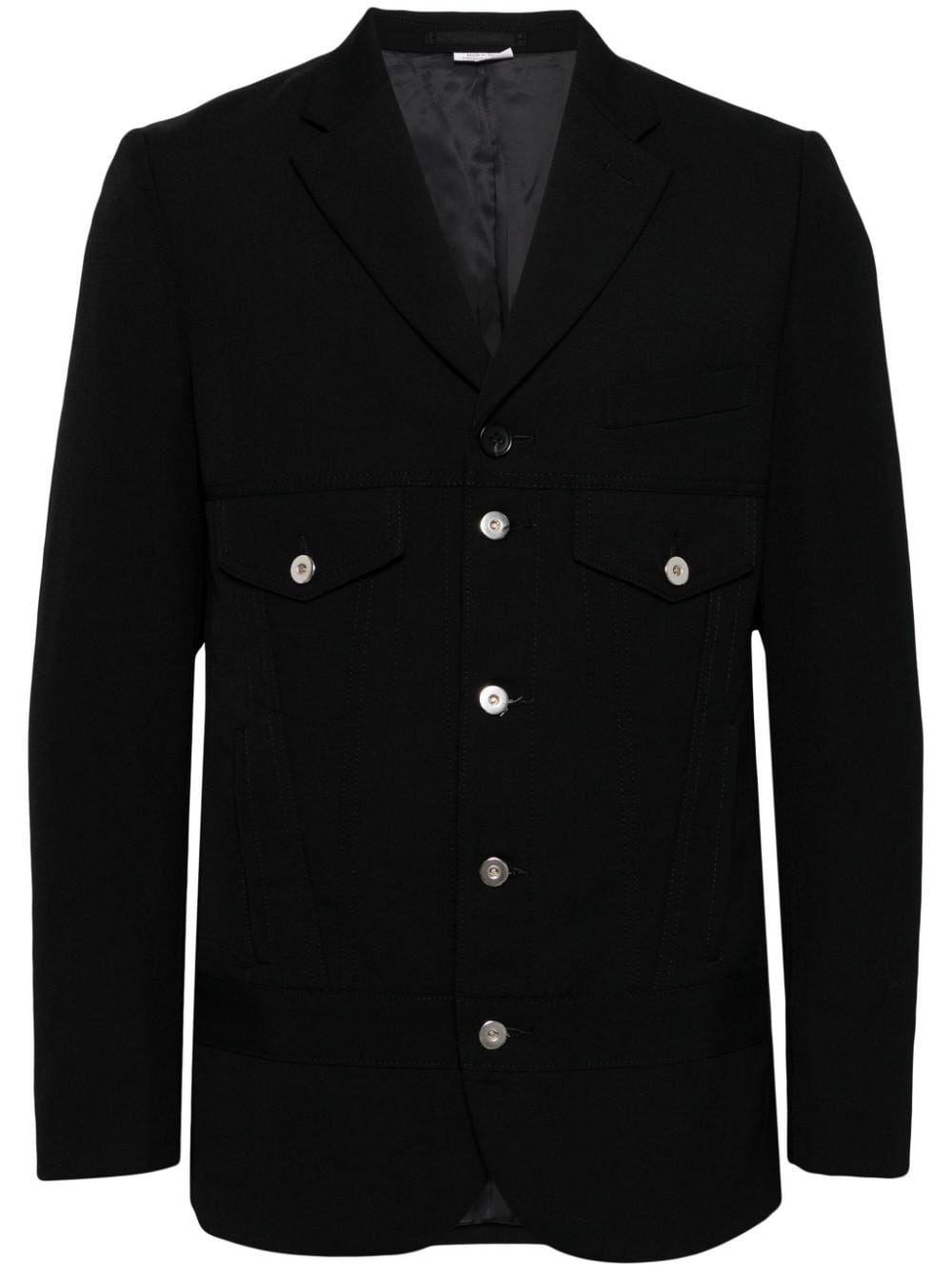 Comme des Garçons Homme Deux single-breasted blazer - Black von Comme des Garçons Homme Deux