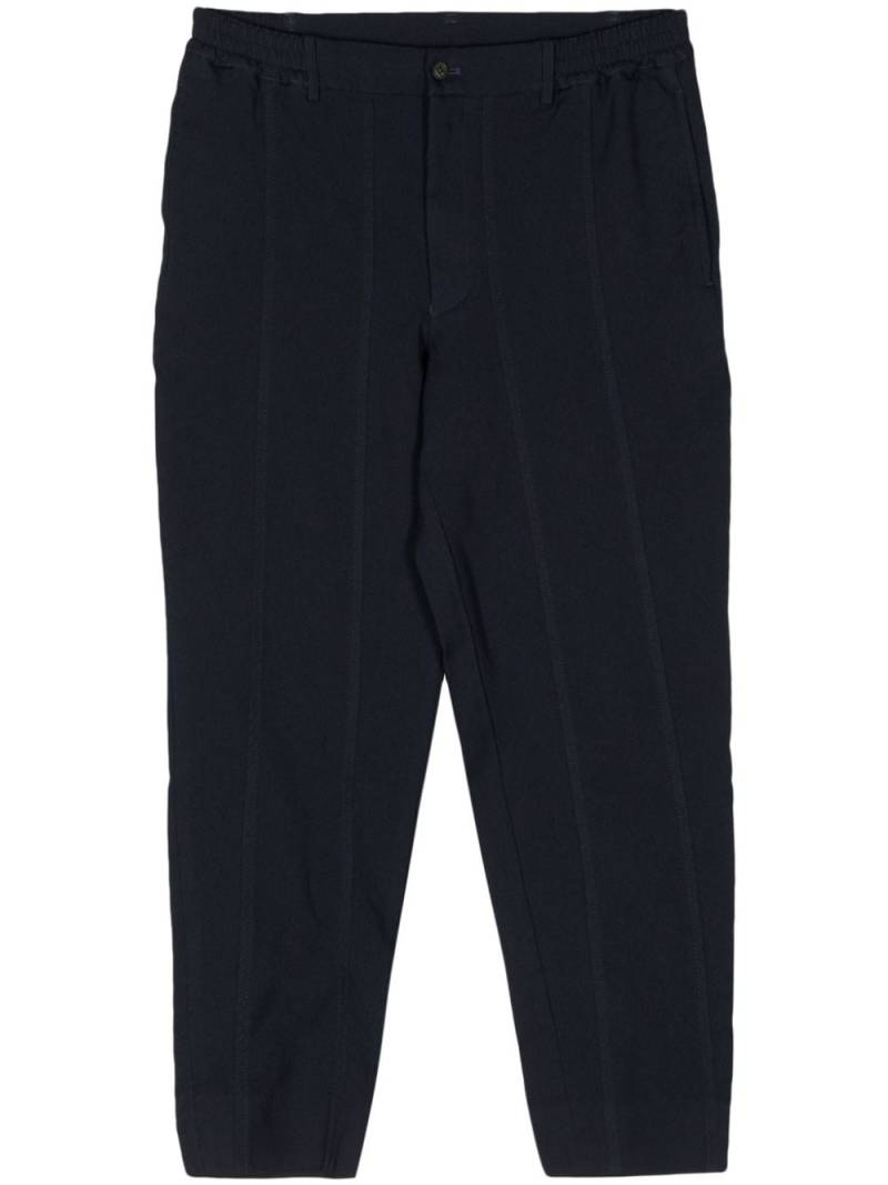 Comme des Garçons Homme Deux tapered croped trousers - Blue von Comme des Garçons Homme Deux