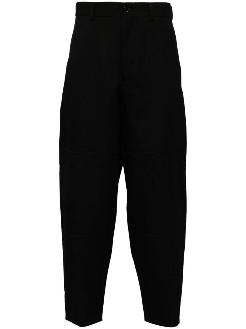 Comme des Garçons Homme Deux textured trousers - Black von Comme des Garçons Homme Deux