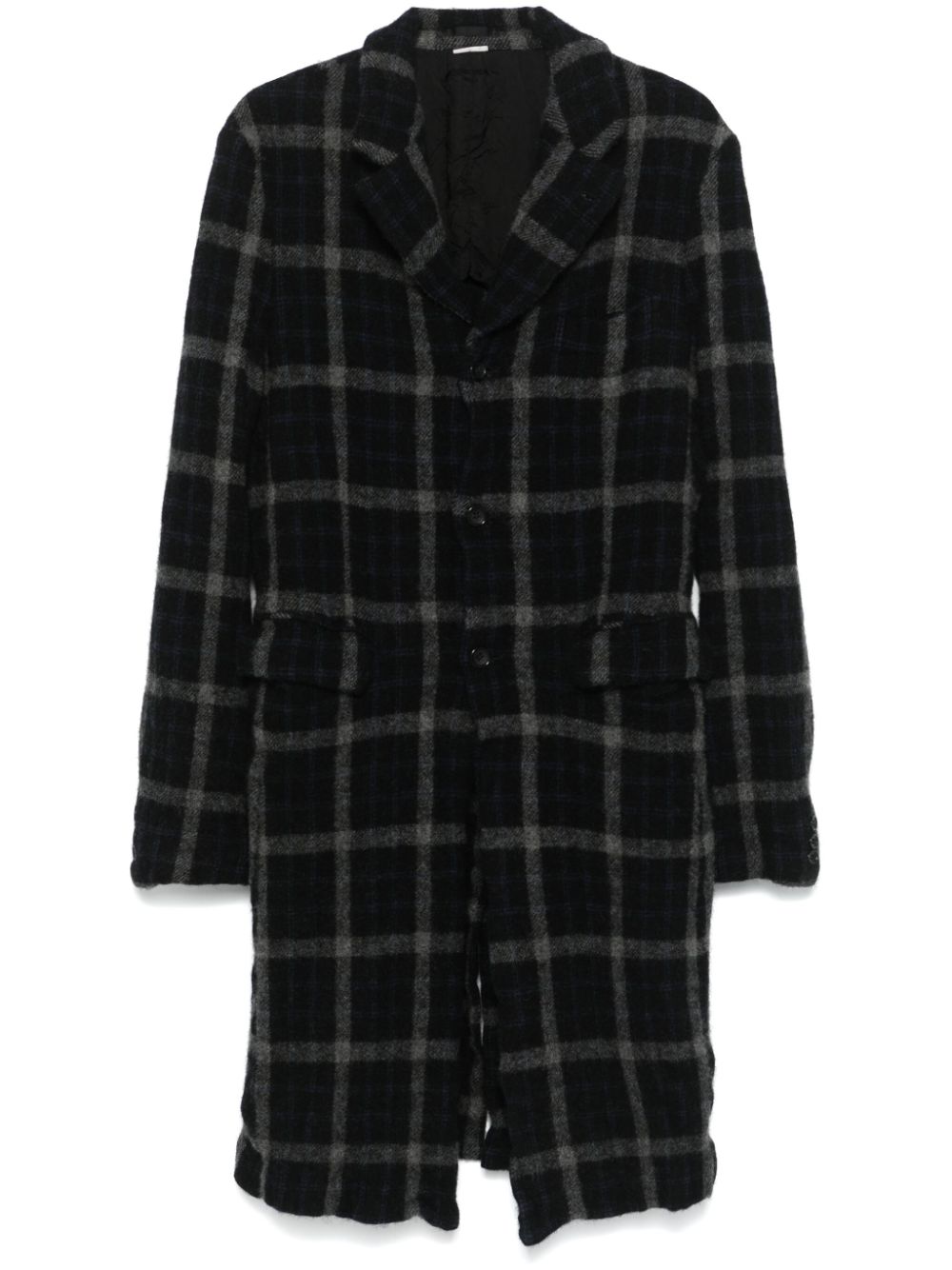 Comme des Garçons Homme Plus checked coat - Black von Comme des Garçons Homme Plus