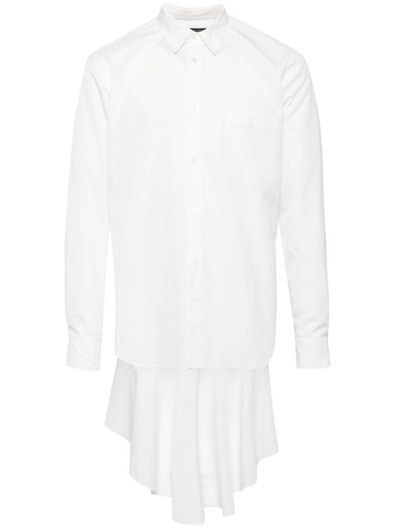 Comme des Garçons Homme Plus classic collar shirt - White von Comme des Garçons Homme Plus