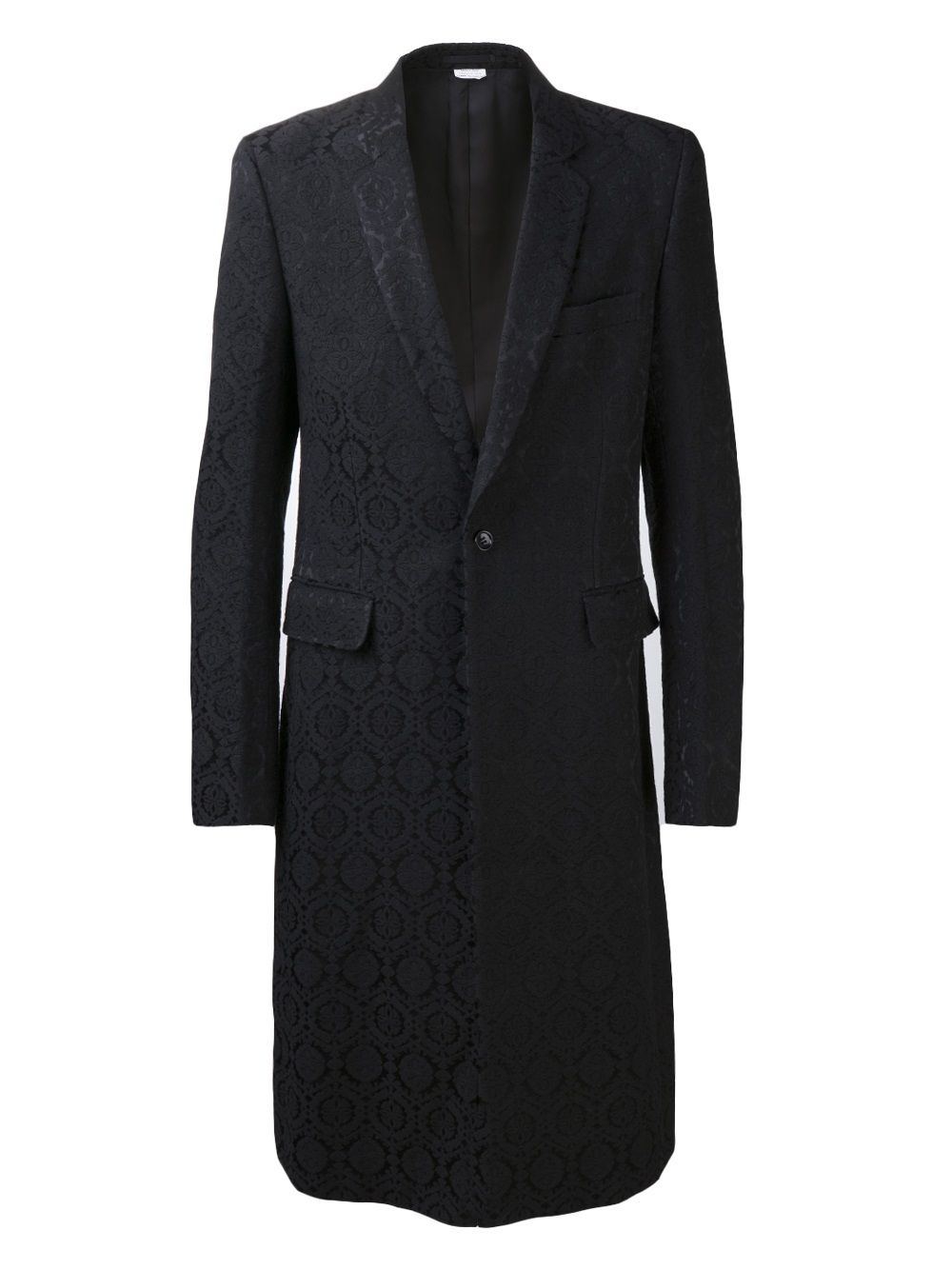 Comme des Garçons Homme Plus jacquard coat - Black von Comme des Garçons Homme Plus