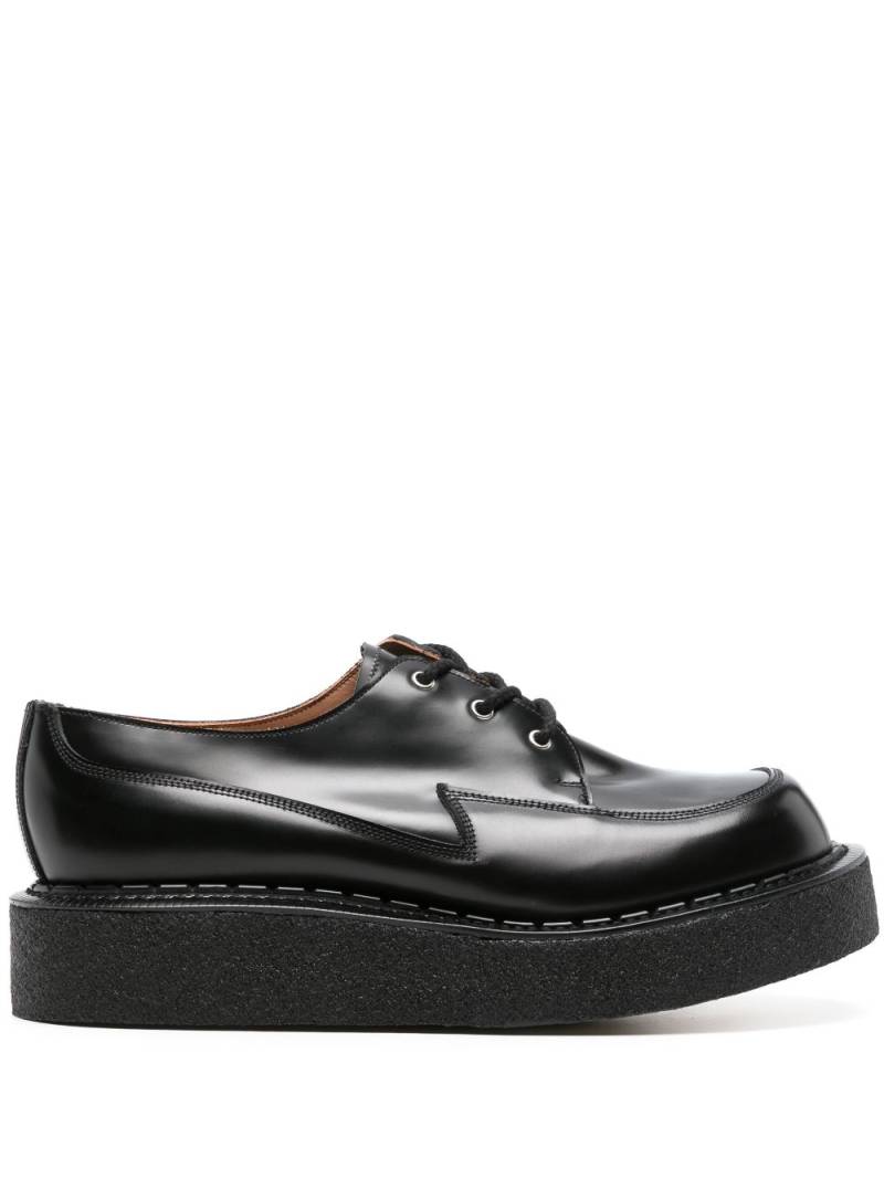 Comme des Garçons Homme Plus leather platform derby shoes - Black von Comme des Garçons Homme Plus