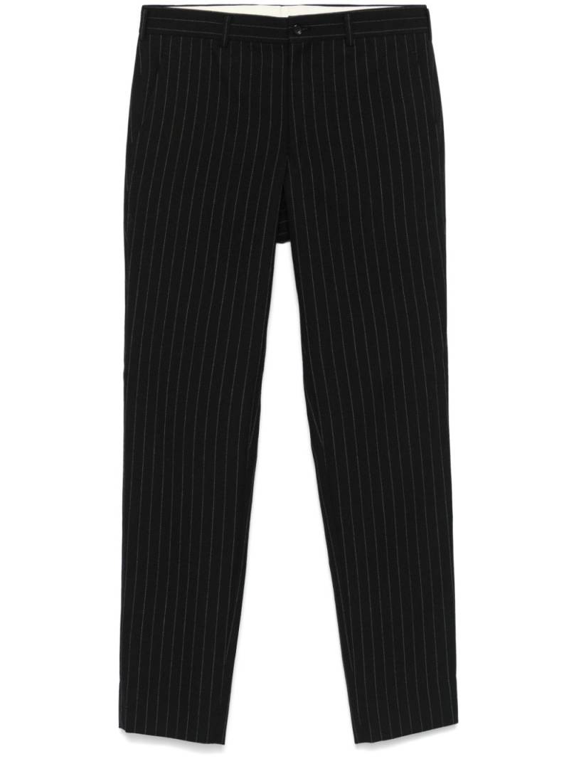 Comme des Garçons Homme Plus pinstripe-pattern trousers - Black von Comme des Garçons Homme Plus