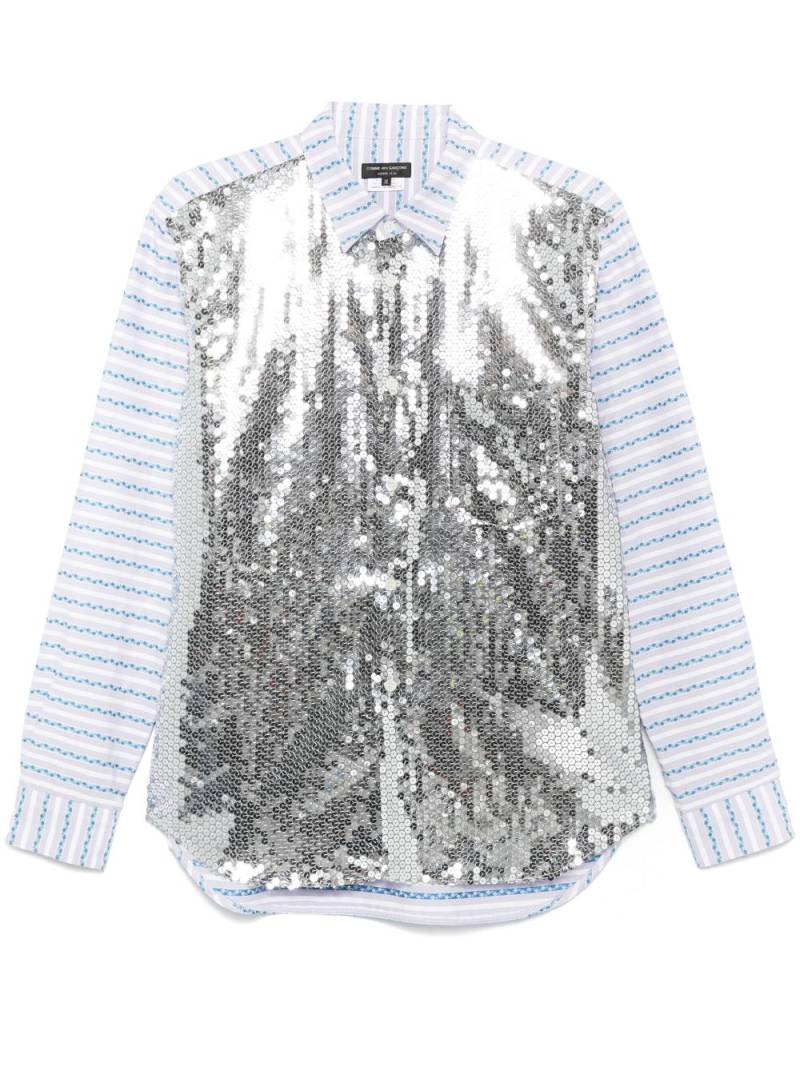 Comme des Garçons Homme Plus sequin-embellished shirt - Grey von Comme des Garçons Homme Plus