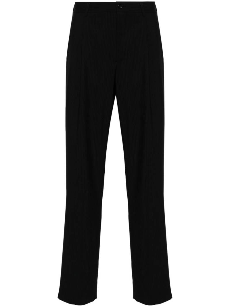 Comme des Garçons Homme Plus two-way tapered wool trousers - Black von Comme des Garçons Homme Plus