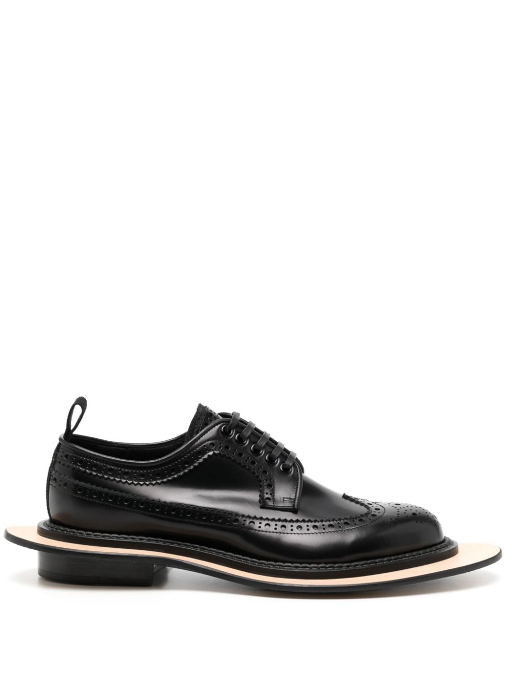 Comme des Garçons Homme Plus x Kids Love Gaite leather brogues - Black von Comme des Garçons Homme Plus