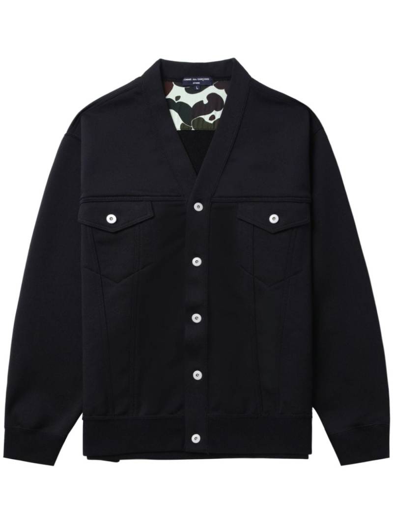 Comme des Garçons Homme V-neck cardigan - Black von Comme des Garçons Homme