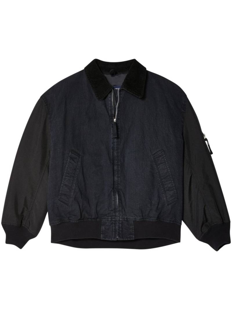 Comme des Garçons Homme cotton bomber jacket - Black von Comme des Garçons Homme